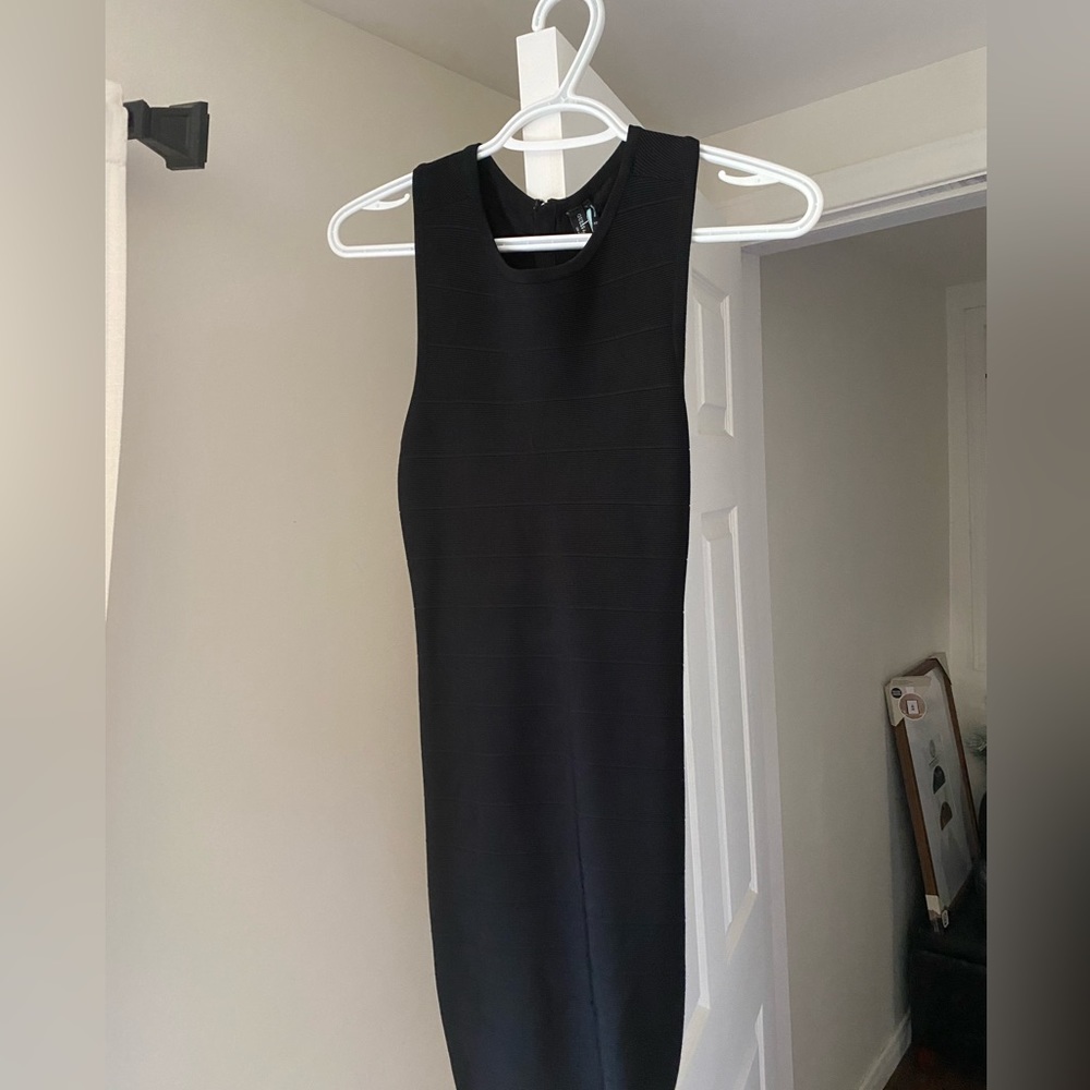 Marciano (guess) black bandage dress